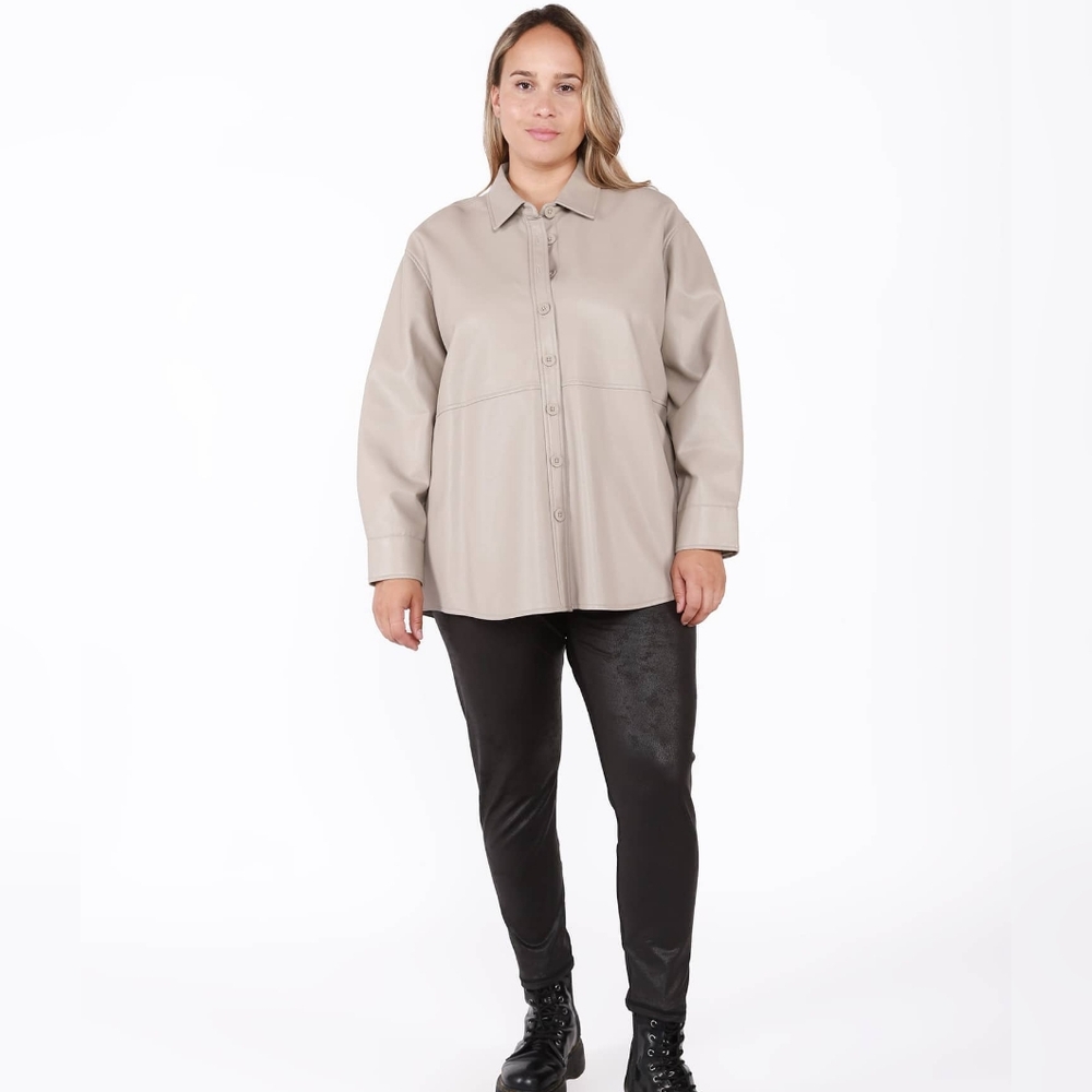 Dex Plus PU Shacket